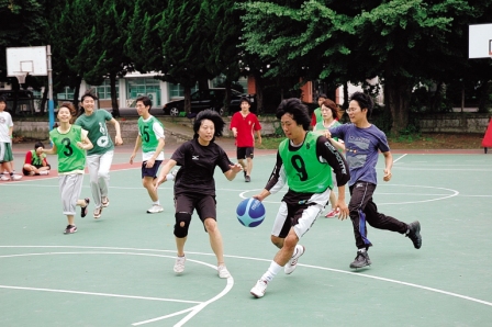 Basketball court