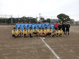 試合前の集合写真