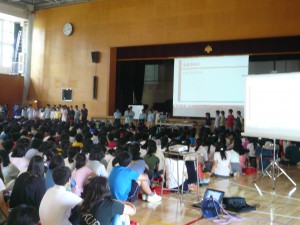 生徒総会 全体の様子
