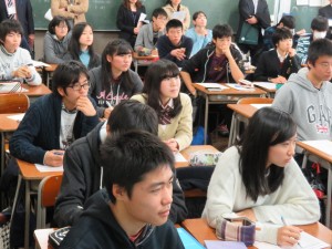 1学年SGHスタディ授業風景