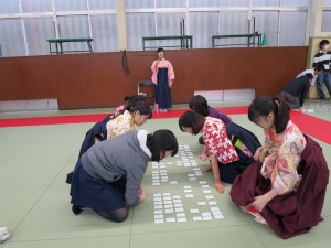 かるた同好会の源平戦