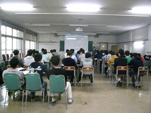 気象予報士の教諭による講義